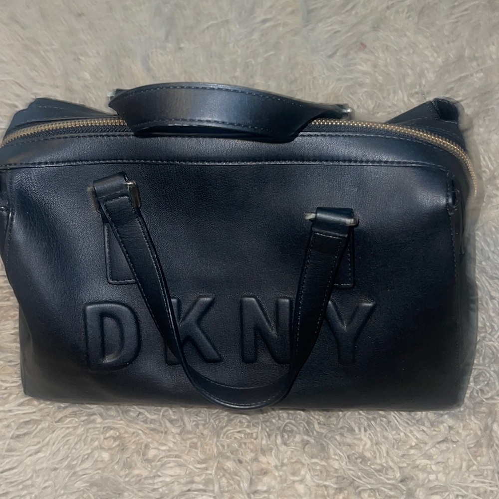 Leather DKNY bag